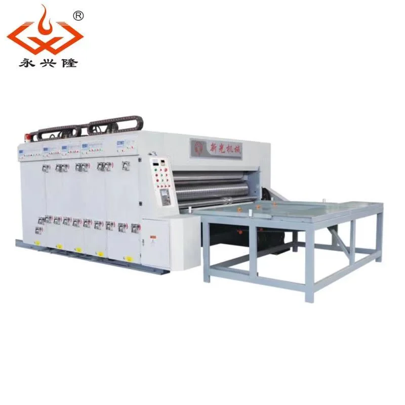 Corrugated Box Paper Product Making Printing Slotting Die Cutting Machine