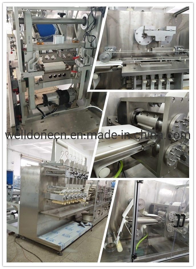 30-120 Pieces Wet Wipes Production Line Machine Tissue Manufacturing