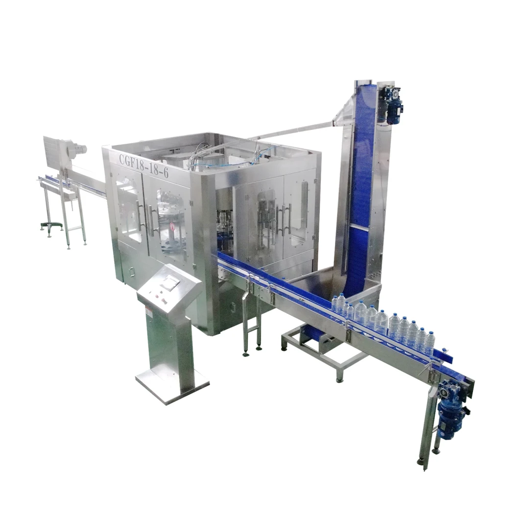 Automatic 6000bph Bottle Drinking Water Washing Filling Capping Machine